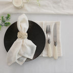 Cotton Table Napkins – Soft, Absorbent & Reusable, Set of 4