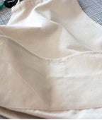 Cotton Canvas Art Apron with Detachable Sleeves – Adjustable Artist Apron with Pockets
