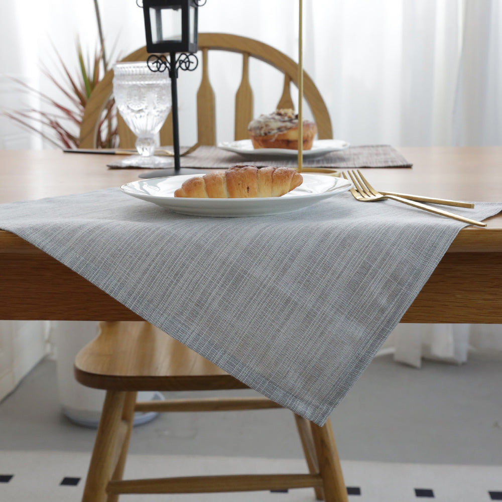 Natural Cotton Linen Placemats – Set of 4, 30 × 40 cm