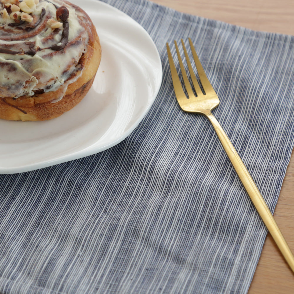 Natural Cotton Linen Placemats – Set of 4, 30 × 40 cm